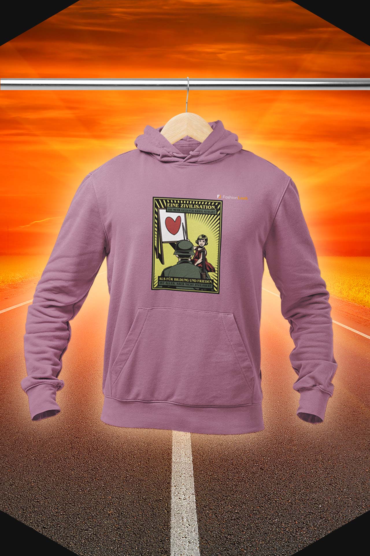 UnisexLeak Hoodie - The Civilizer