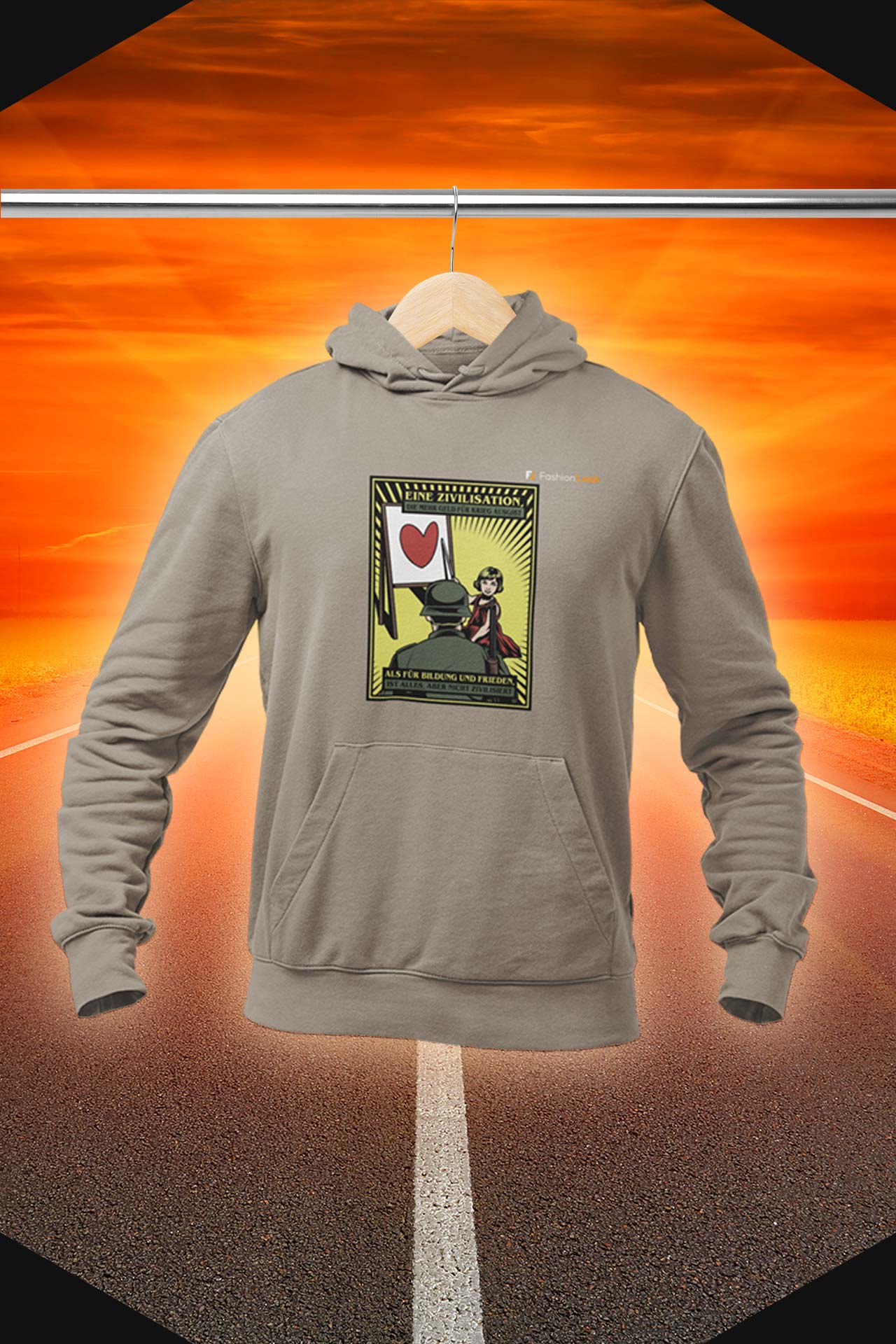 UnisexLeak Hoodie - The Civilizer