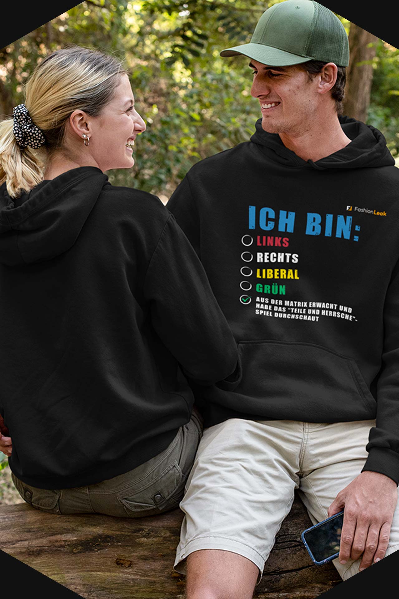 UnisexLeak Hoodie - The Matrixxer