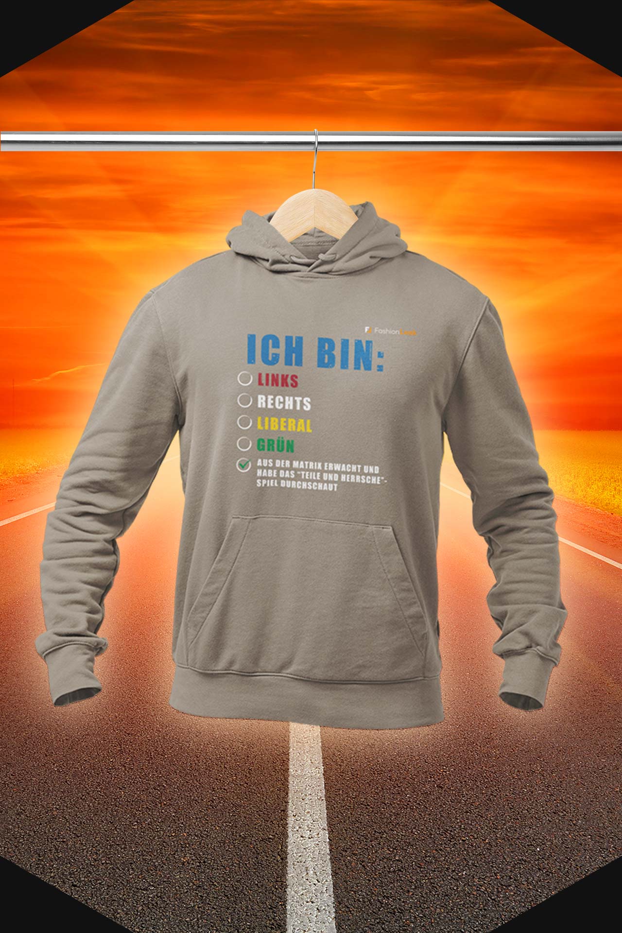 UnisexLeak Hoodie - The Matrixxer