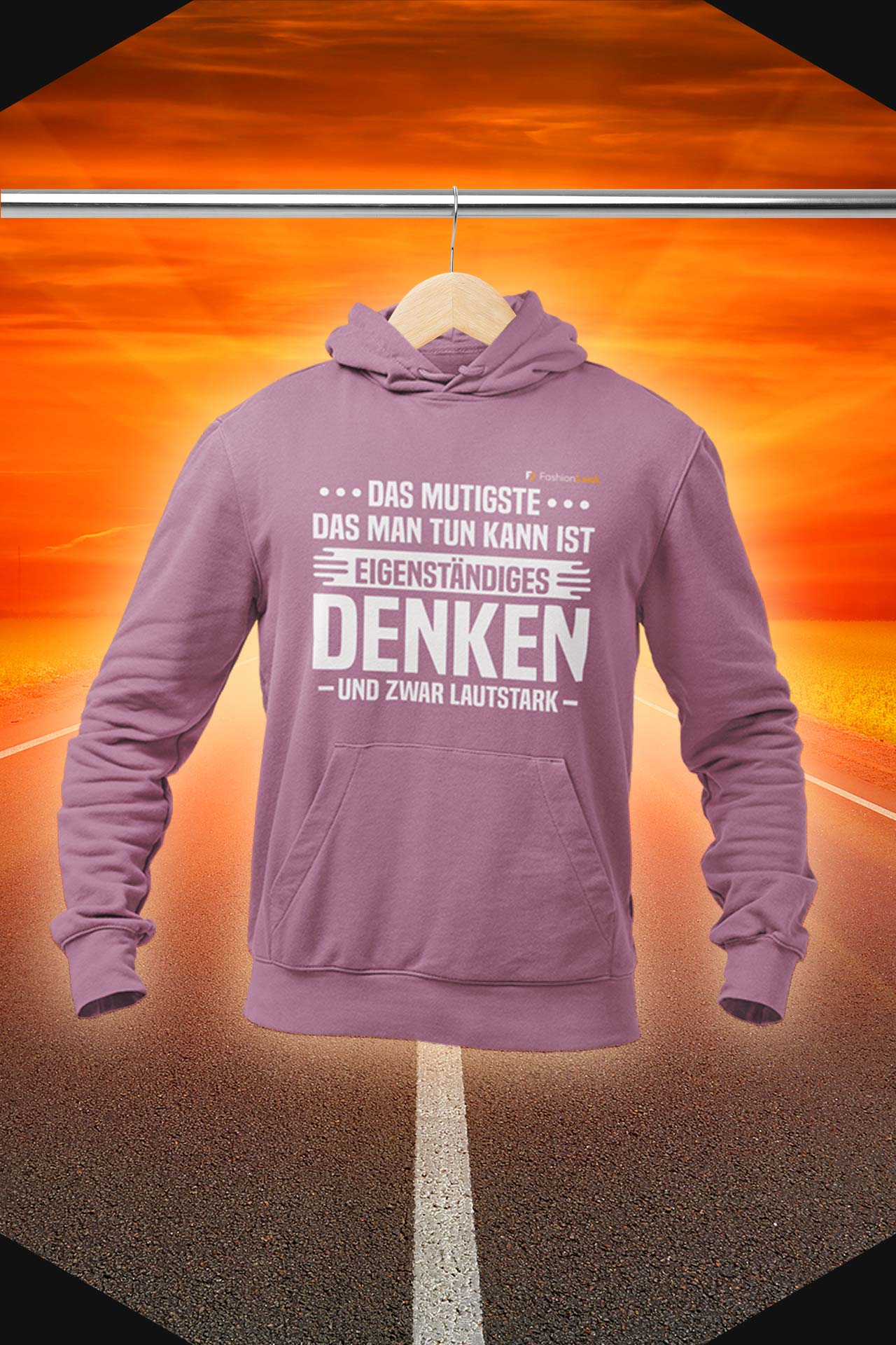 UnisexLeak Hoodie - The Thinker