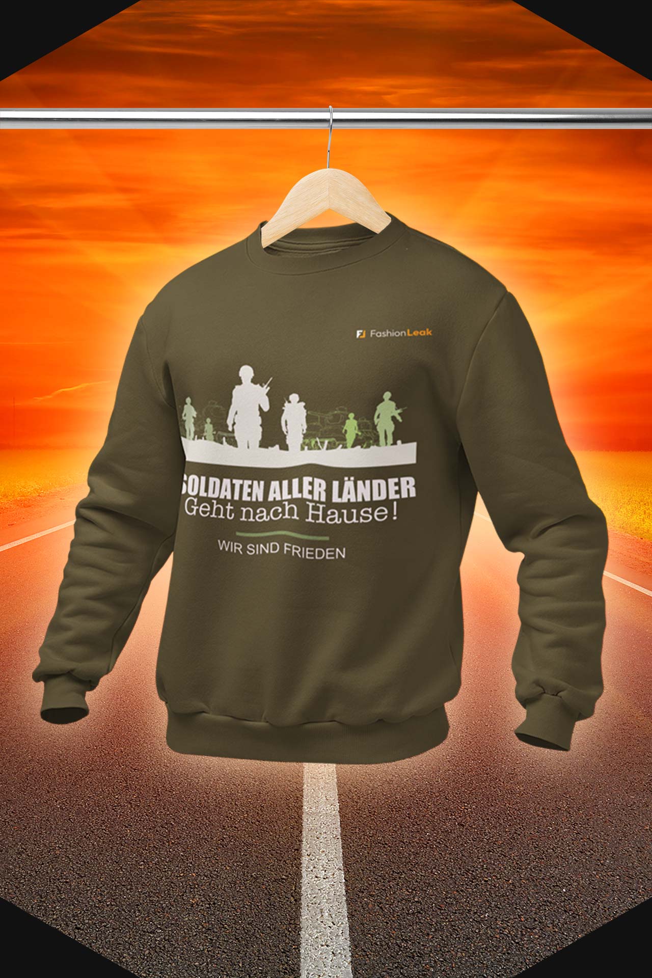 UnisexLeak Sweater - Freedom Seeker