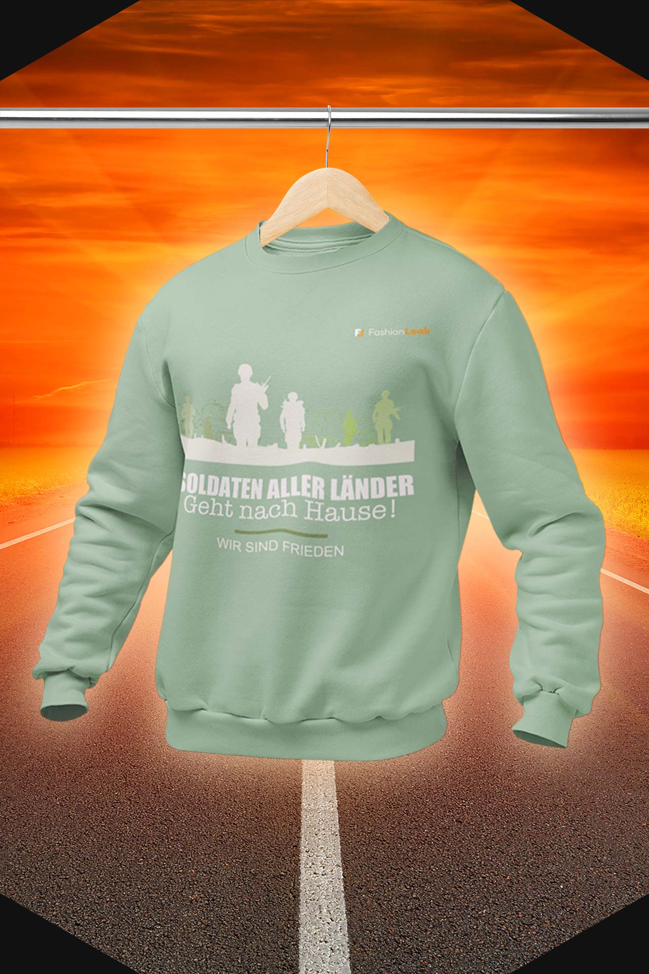 UnisexLeak Sweater - Freedom Seeker