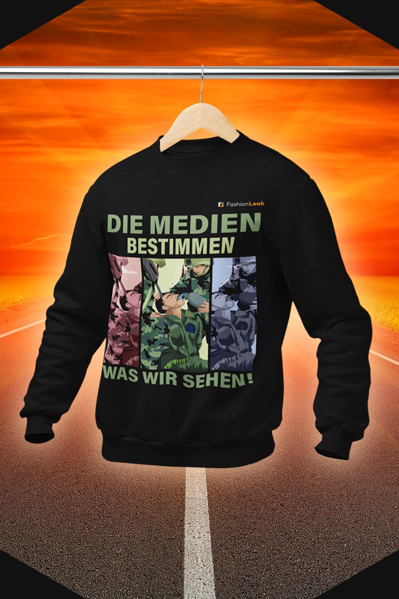 UnisexLeak Sweater - The Brainwasher