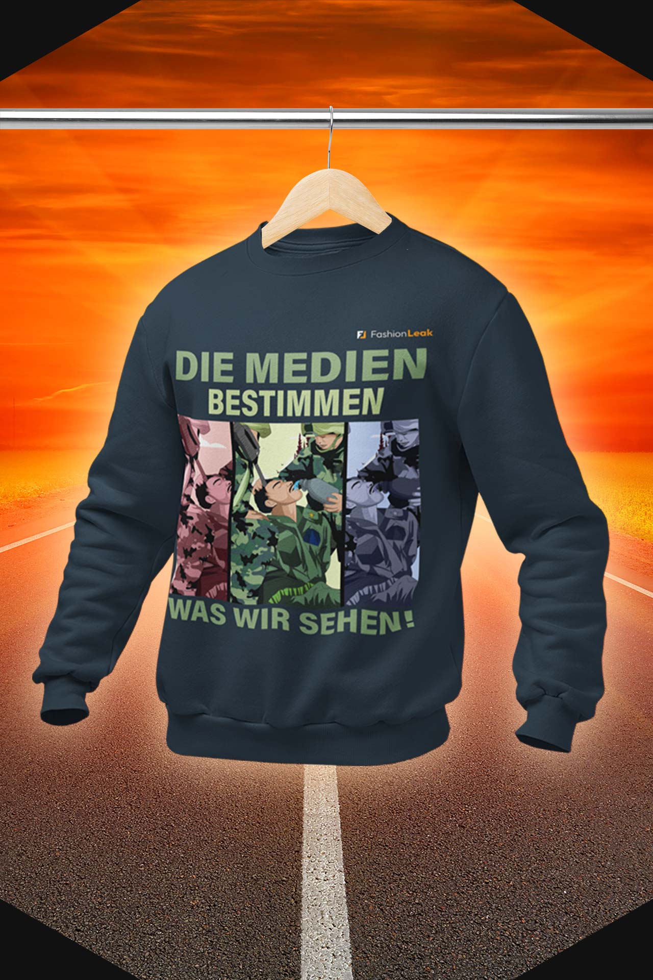 UnisexLeak Sweater - The Brainwasher