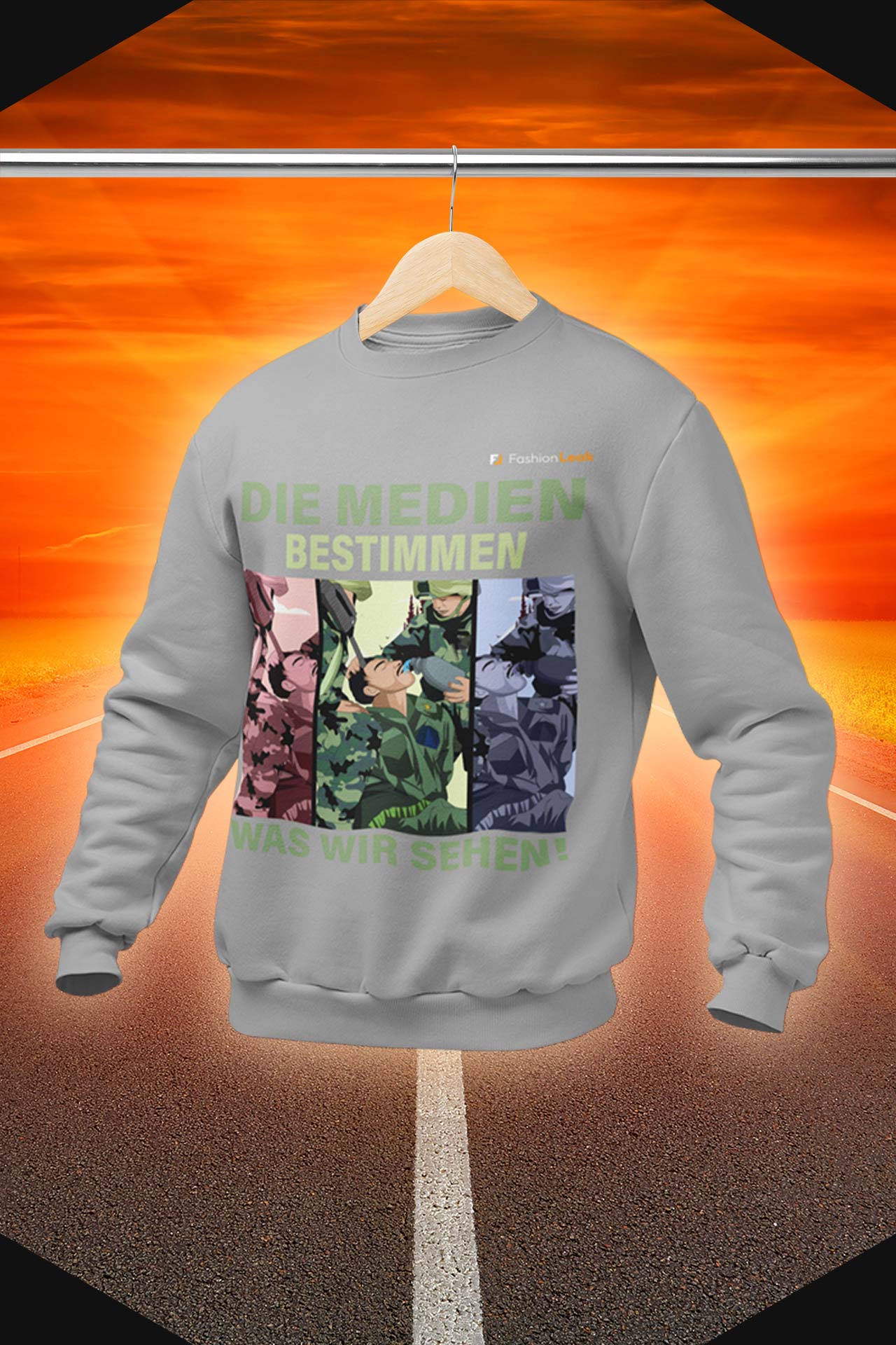 UnisexLeak Sweater - The Brainwasher