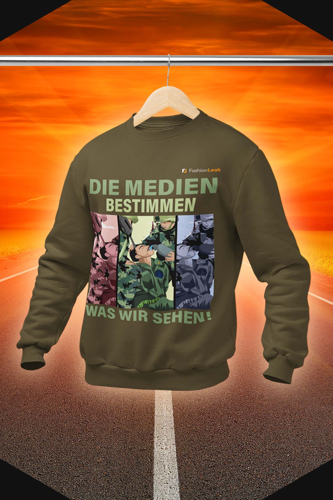 UnisexLeak Sweater - The Brainwasher