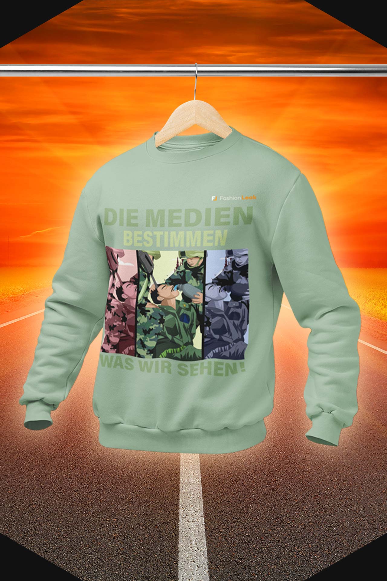 UnisexLeak Sweater - The Brainwasher