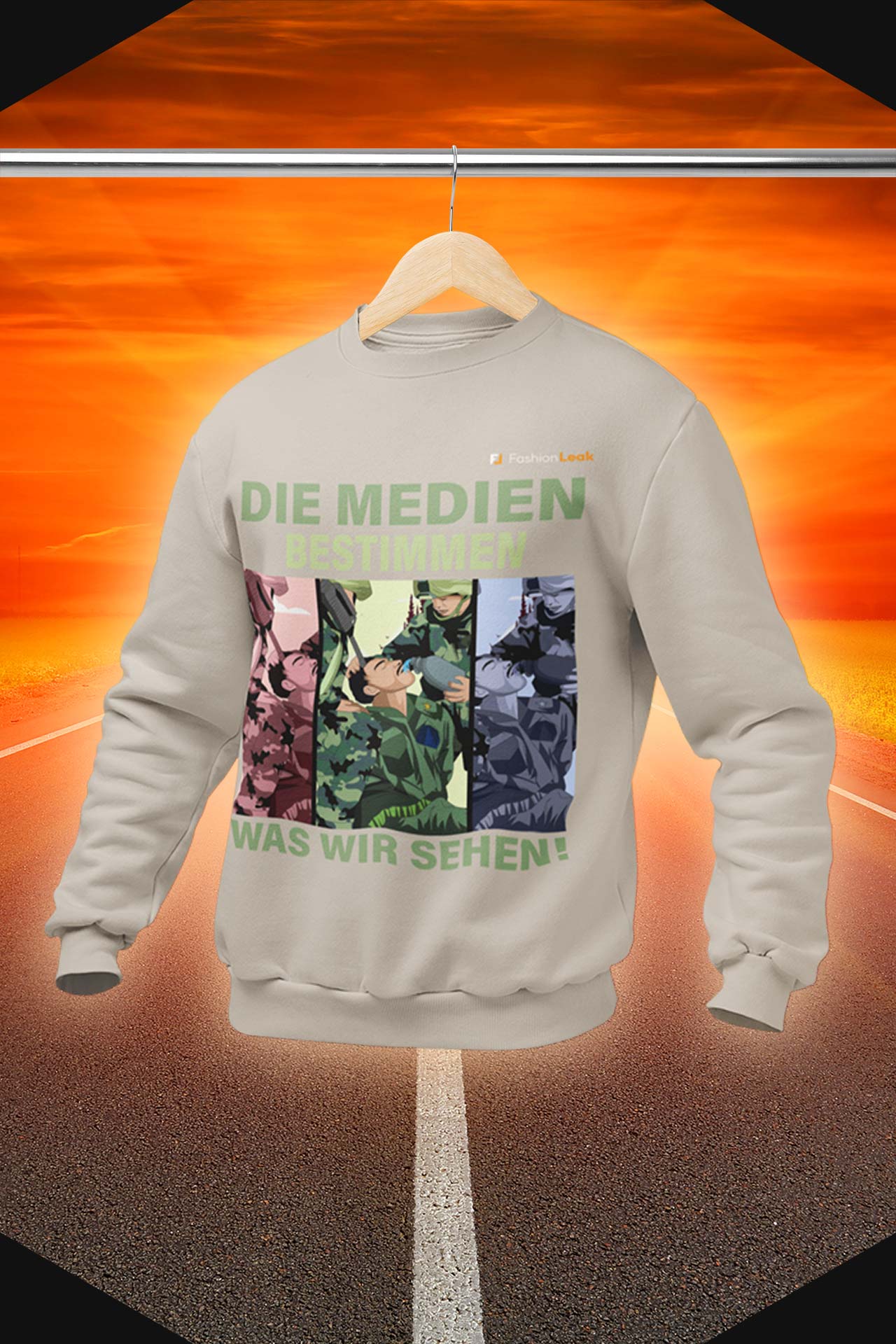 UnisexLeak Sweater - The Brainwasher