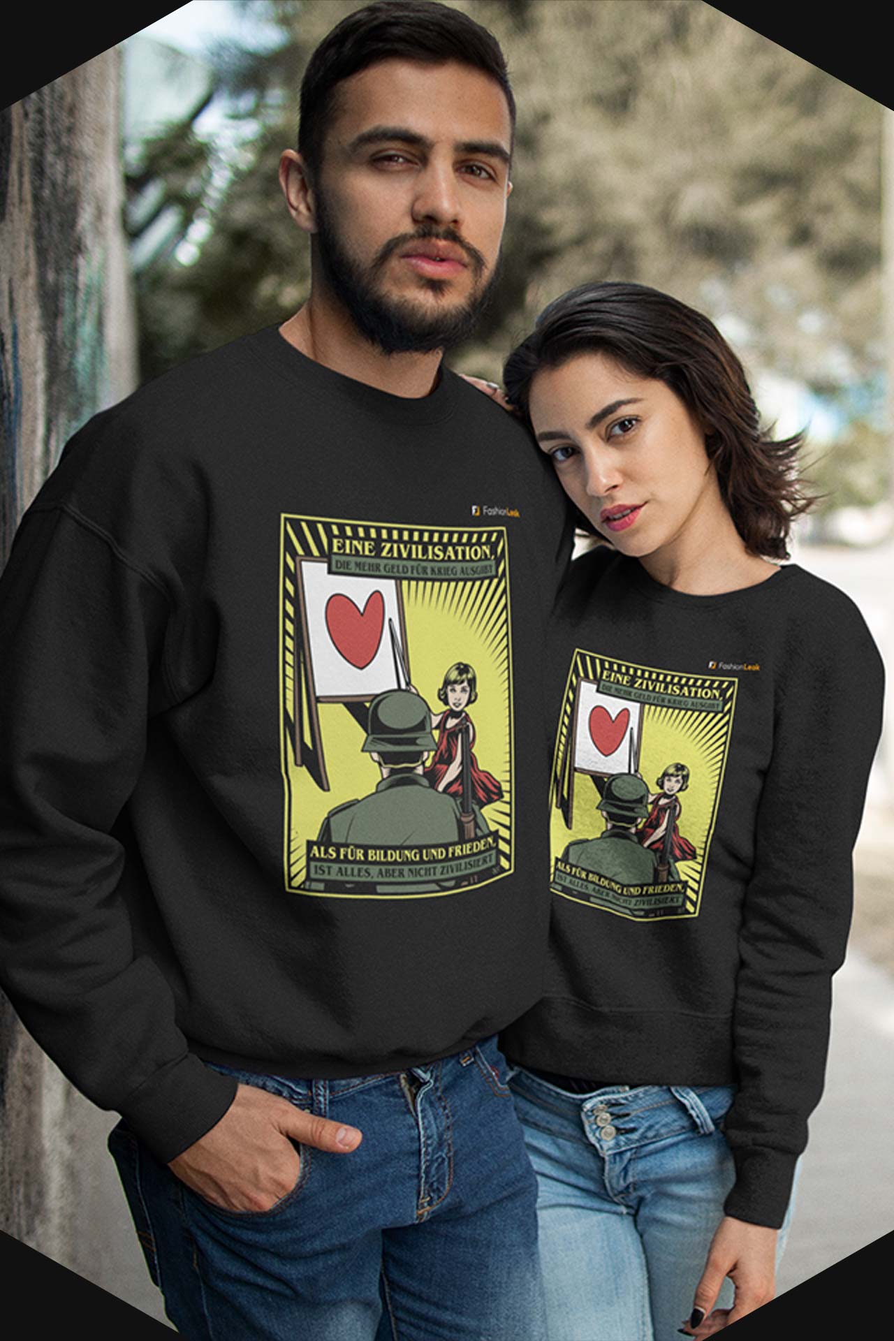 UnisexLeak Sweater - The Civilizer