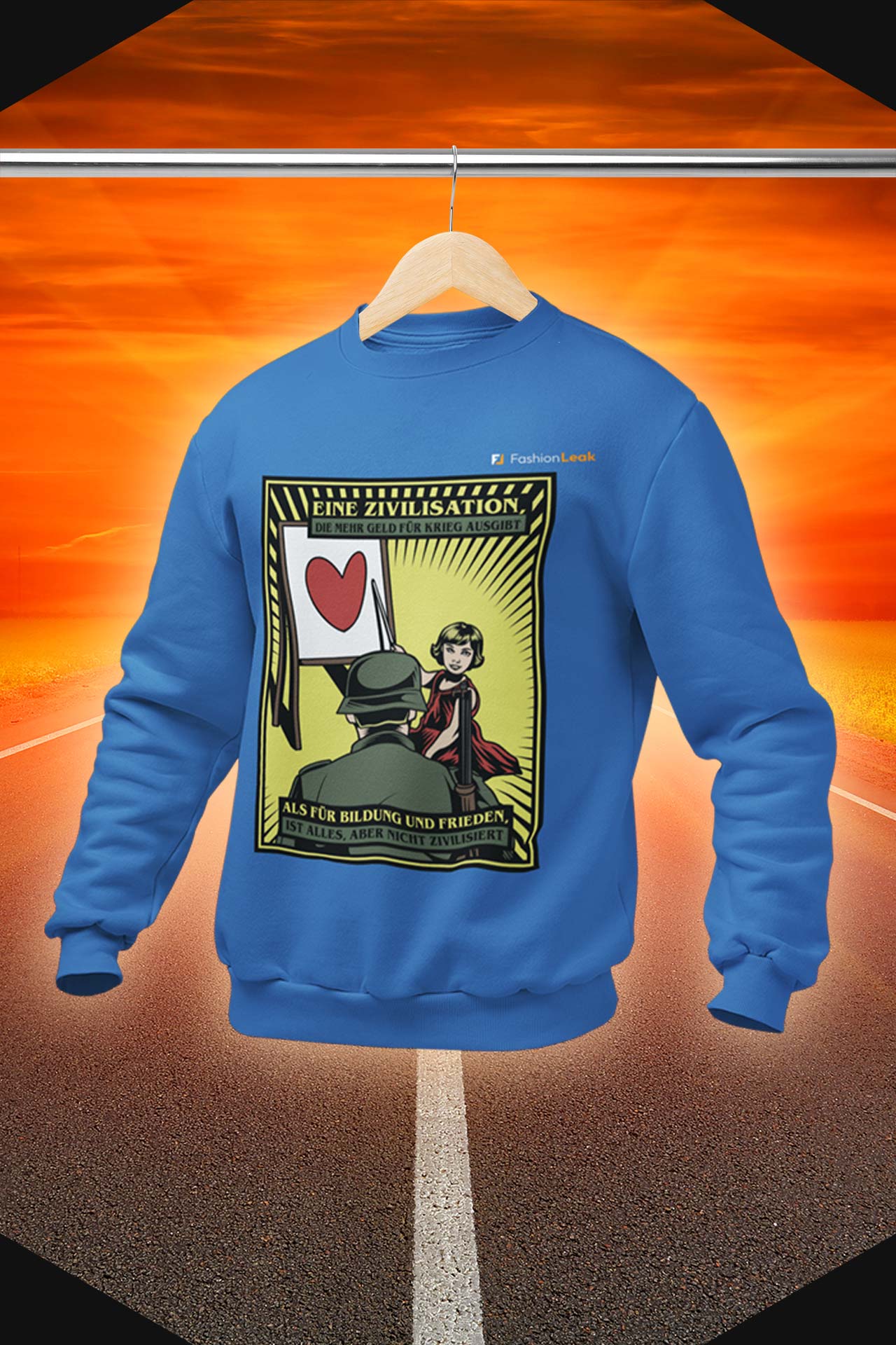 UnisexLeak Sweater - The Civilizer