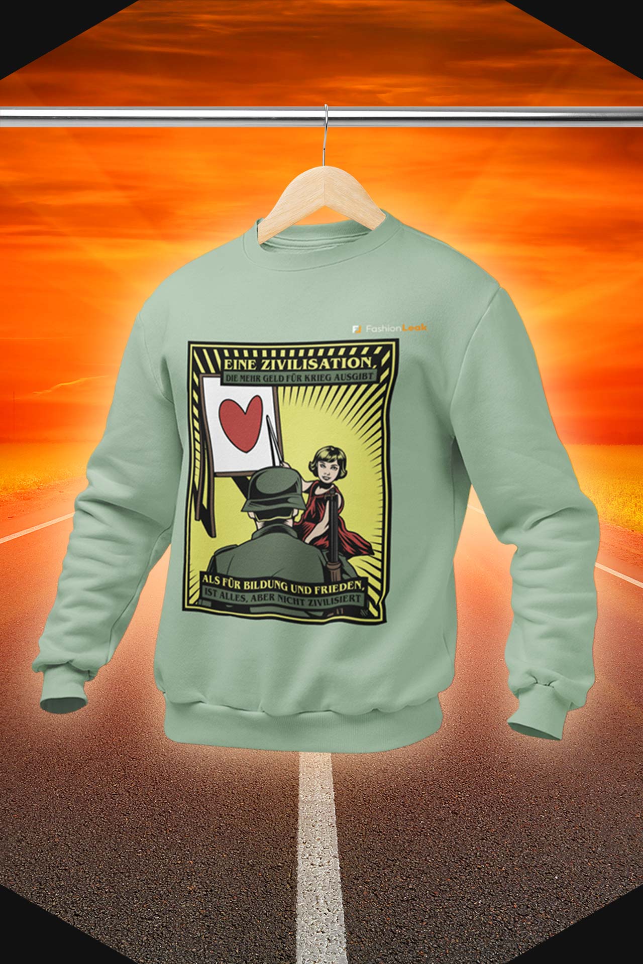 UnisexLeak Sweater - The Civilizer