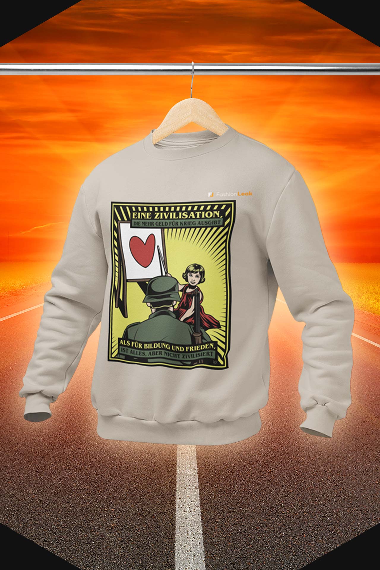 UnisexLeak Sweater - The Civilizer