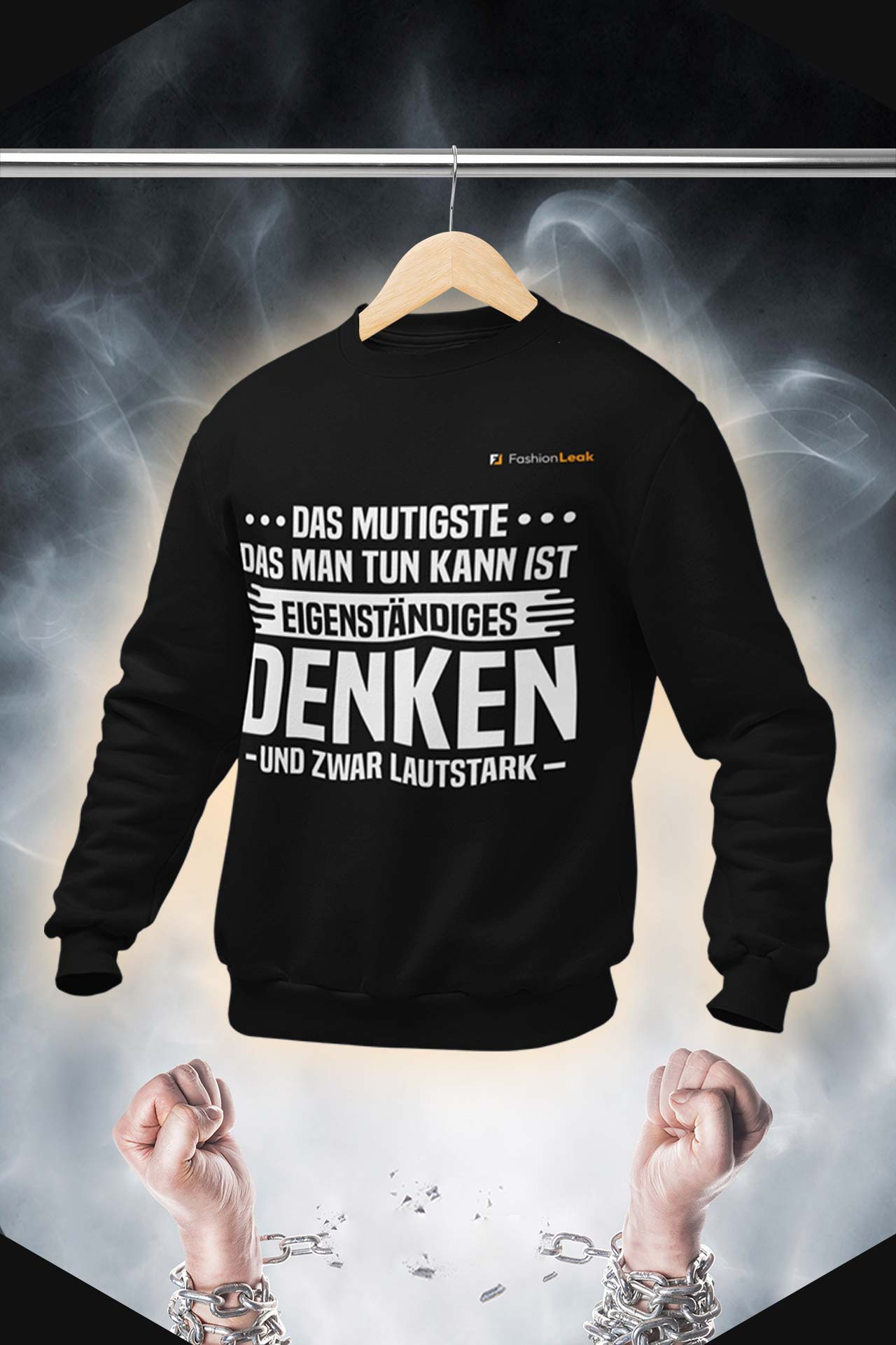 HerrenLeak Sweater - The Thinker