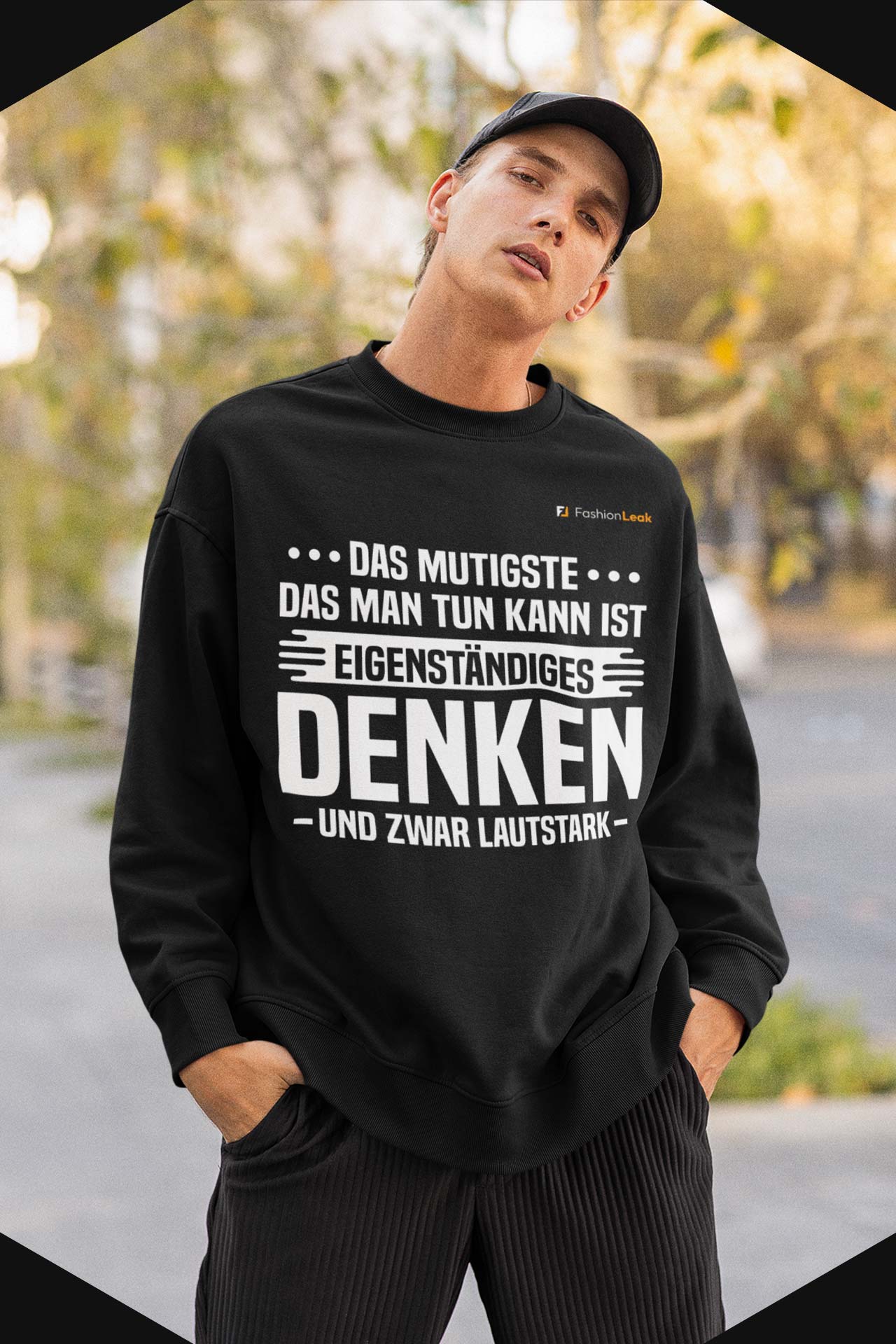 HerrenLeak Sweater - The Thinker