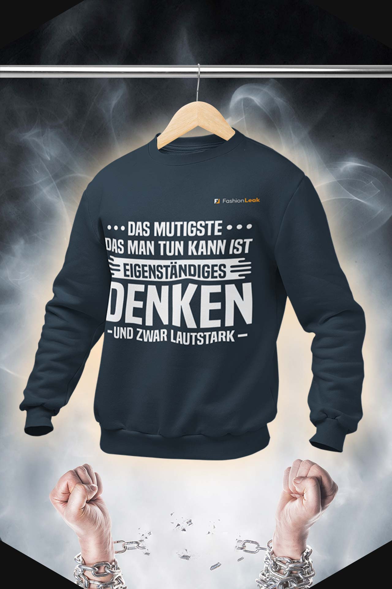 HerrenLeak Sweater - The Thinker