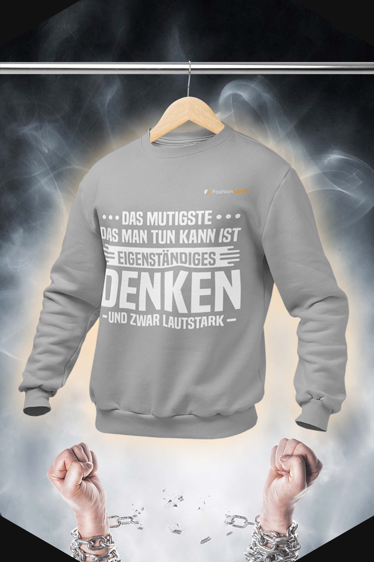 HerrenLeak Sweater - The Thinker
