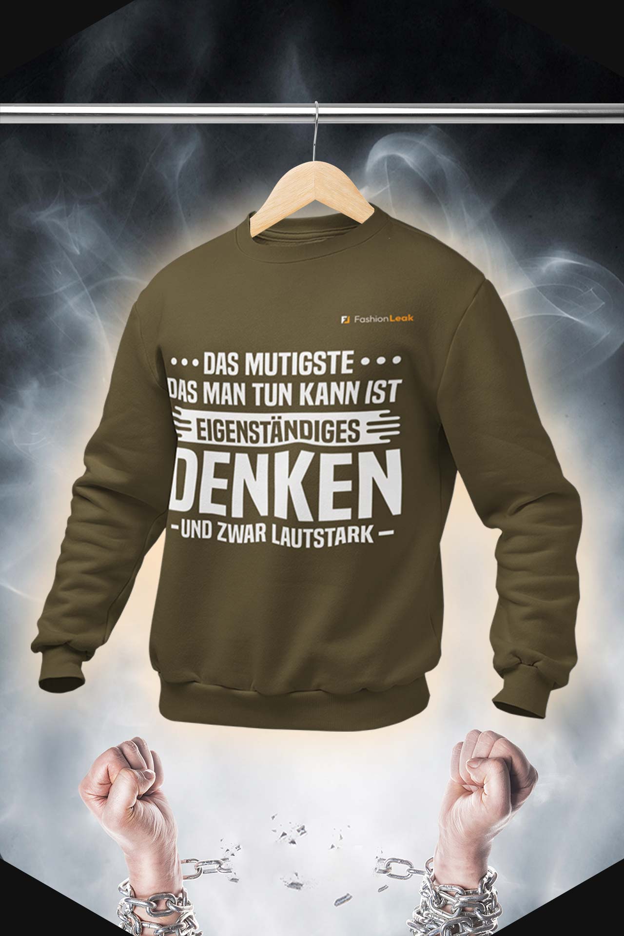 HerrenLeak Sweater - The Thinker
