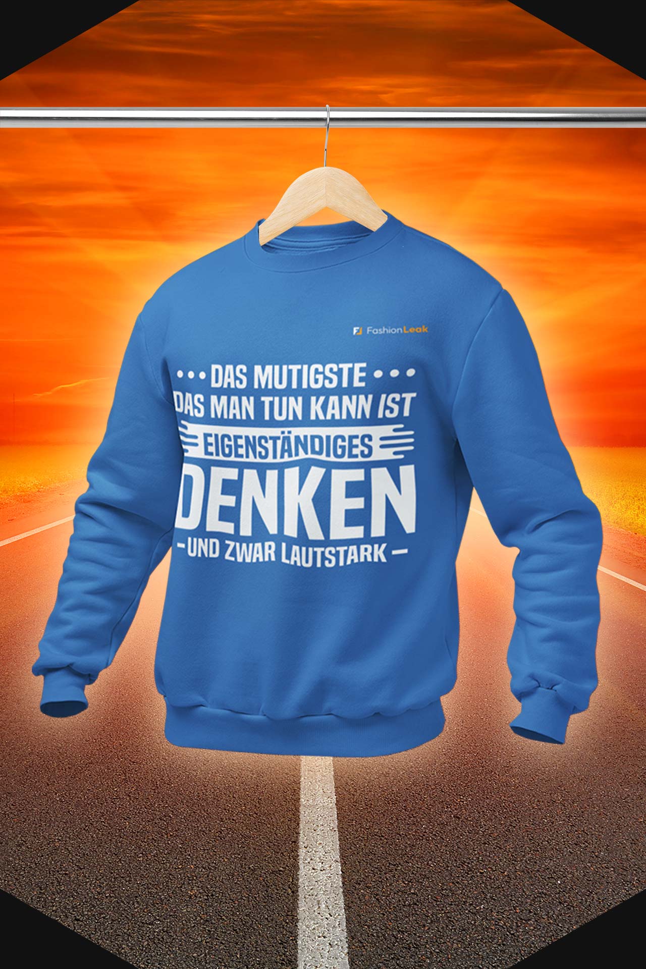 UnisexLeak Sweater - The Thinker