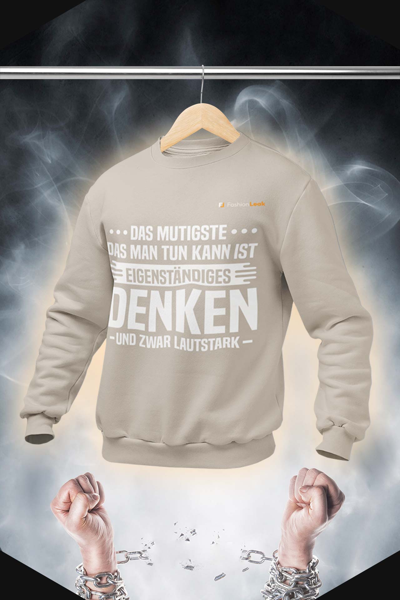 HerrenLeak Sweater - The Thinker