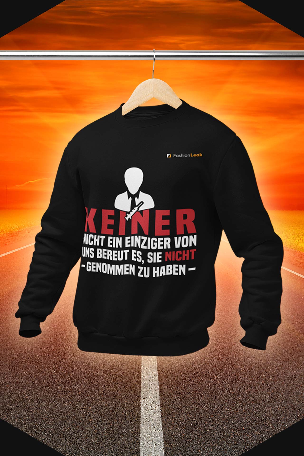 UnisexLeak Sweater - The Vaxno