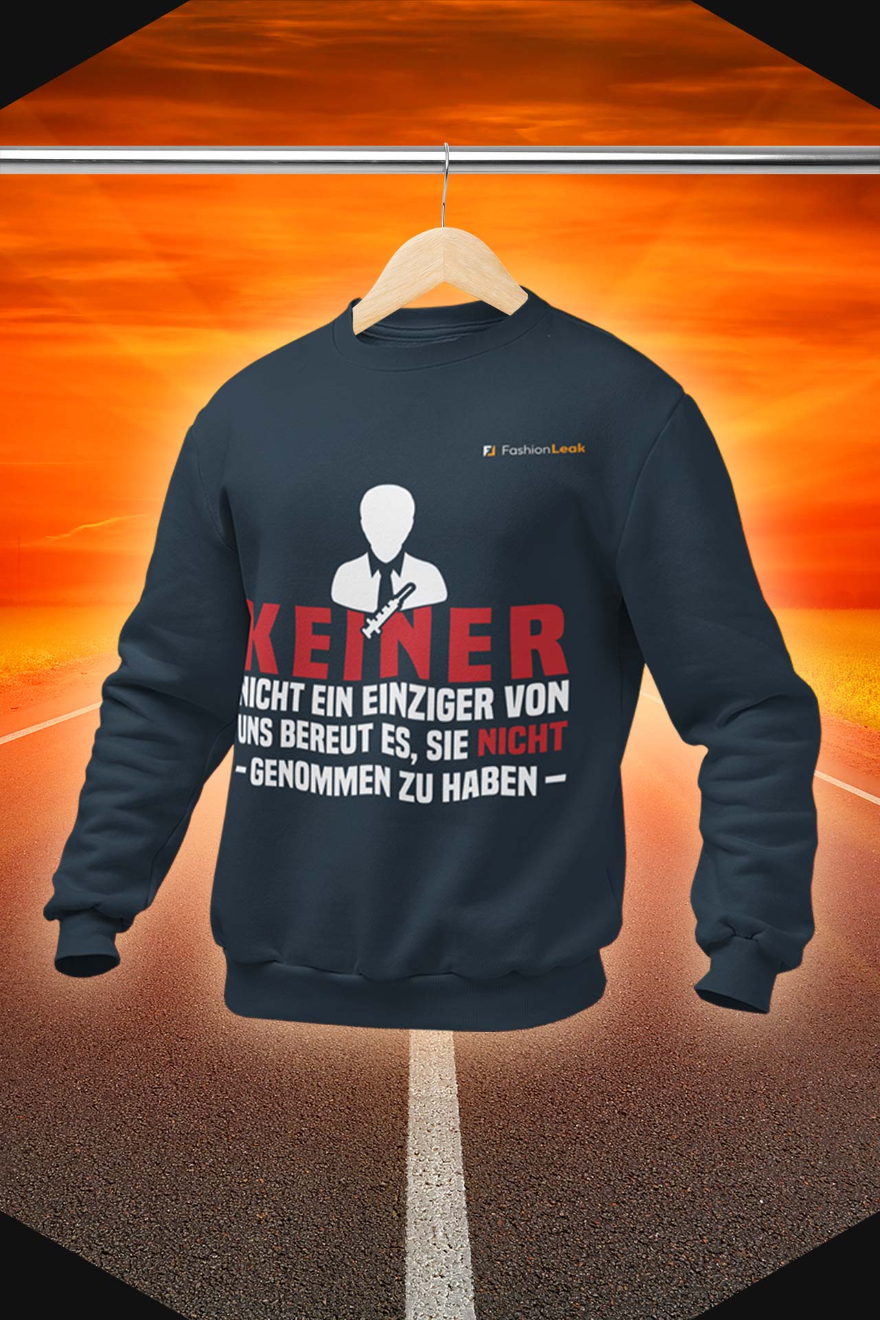 UnisexLeak Sweater - The Vaxno