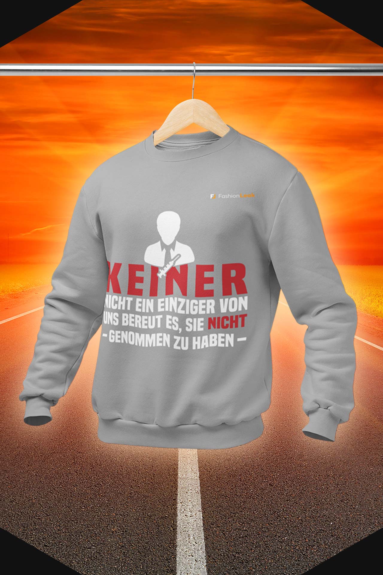 UnisexLeak Sweater - The Vaxno