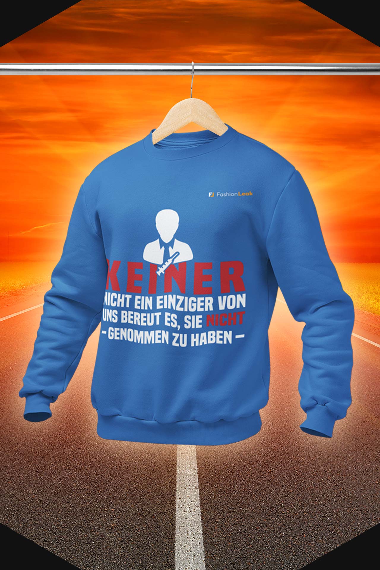 UnisexLeak Sweater - The Vaxno