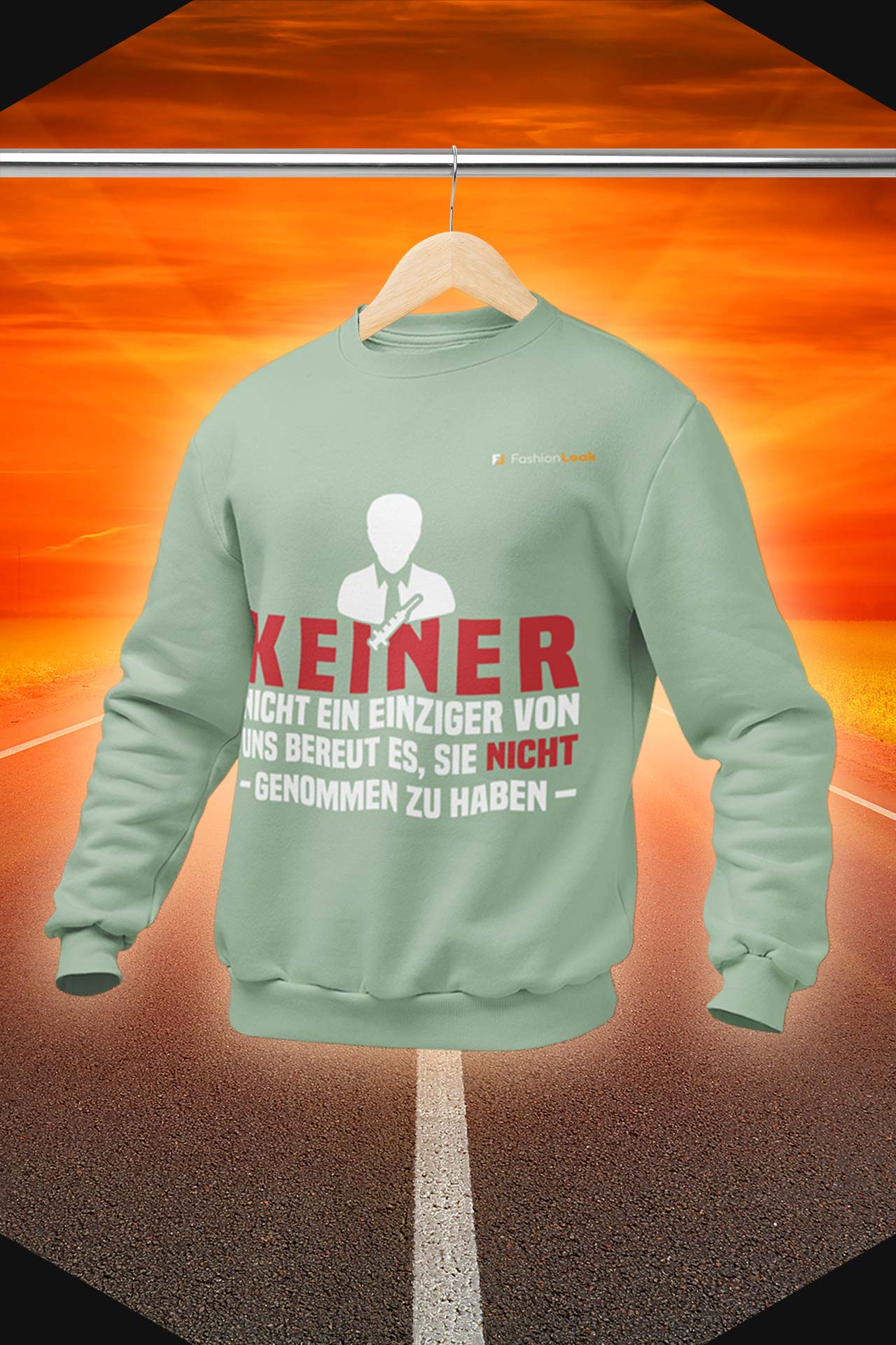 UnisexLeak Sweater - The Vaxno