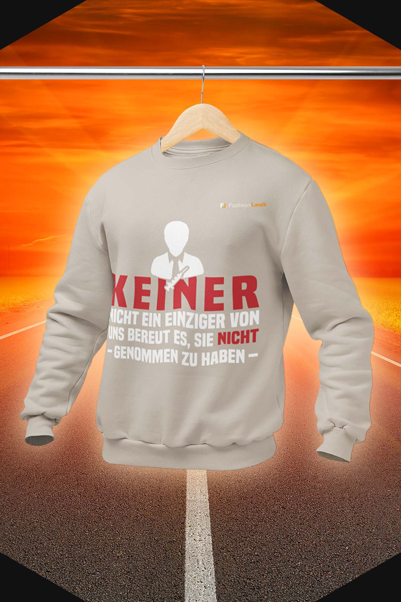 UnisexLeak Sweater - The Vaxno