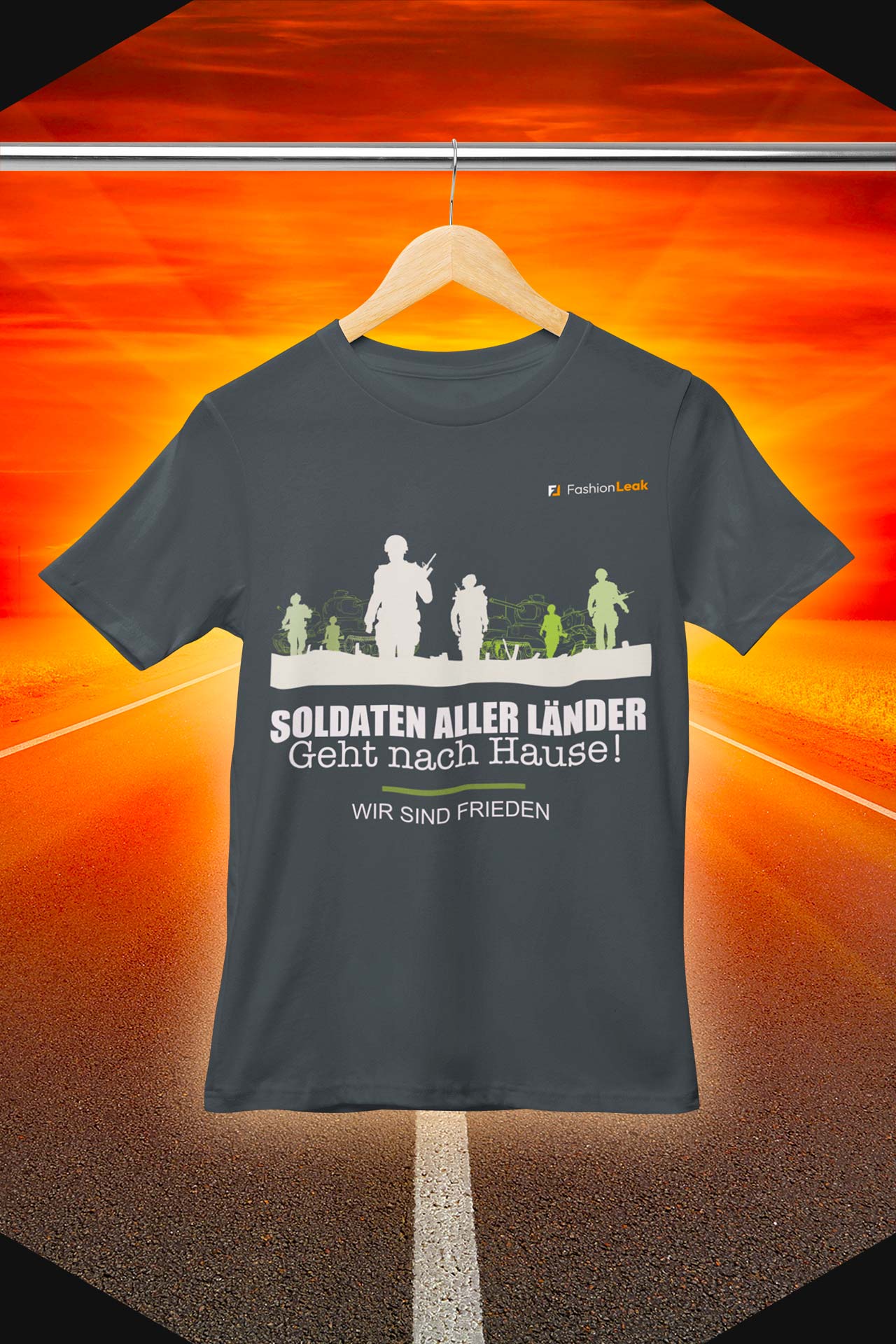 UnisexLeak T-Shirt (Normalfit) - Freedom-Seeker