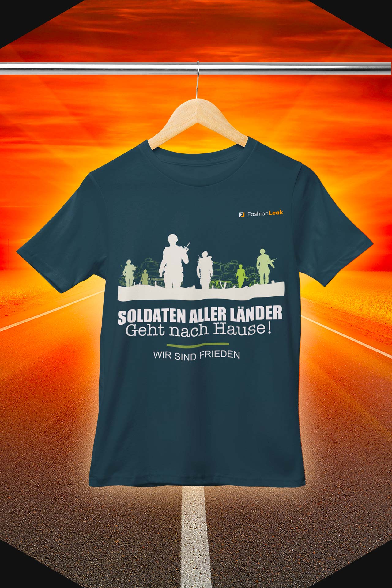 UnisexLeak T-Shirt (Normalfit) - Freedom-Seeker