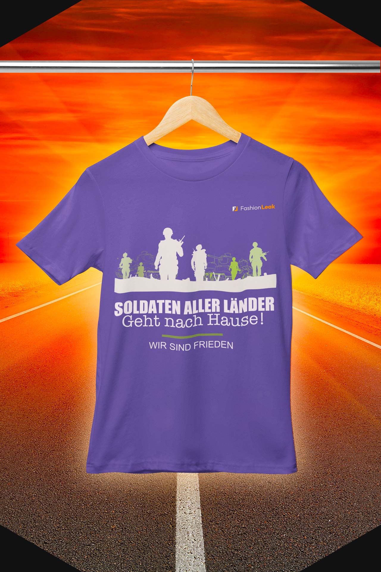 UnisexLeak T-Shirt (Normalfit) - Freedom-Seeker