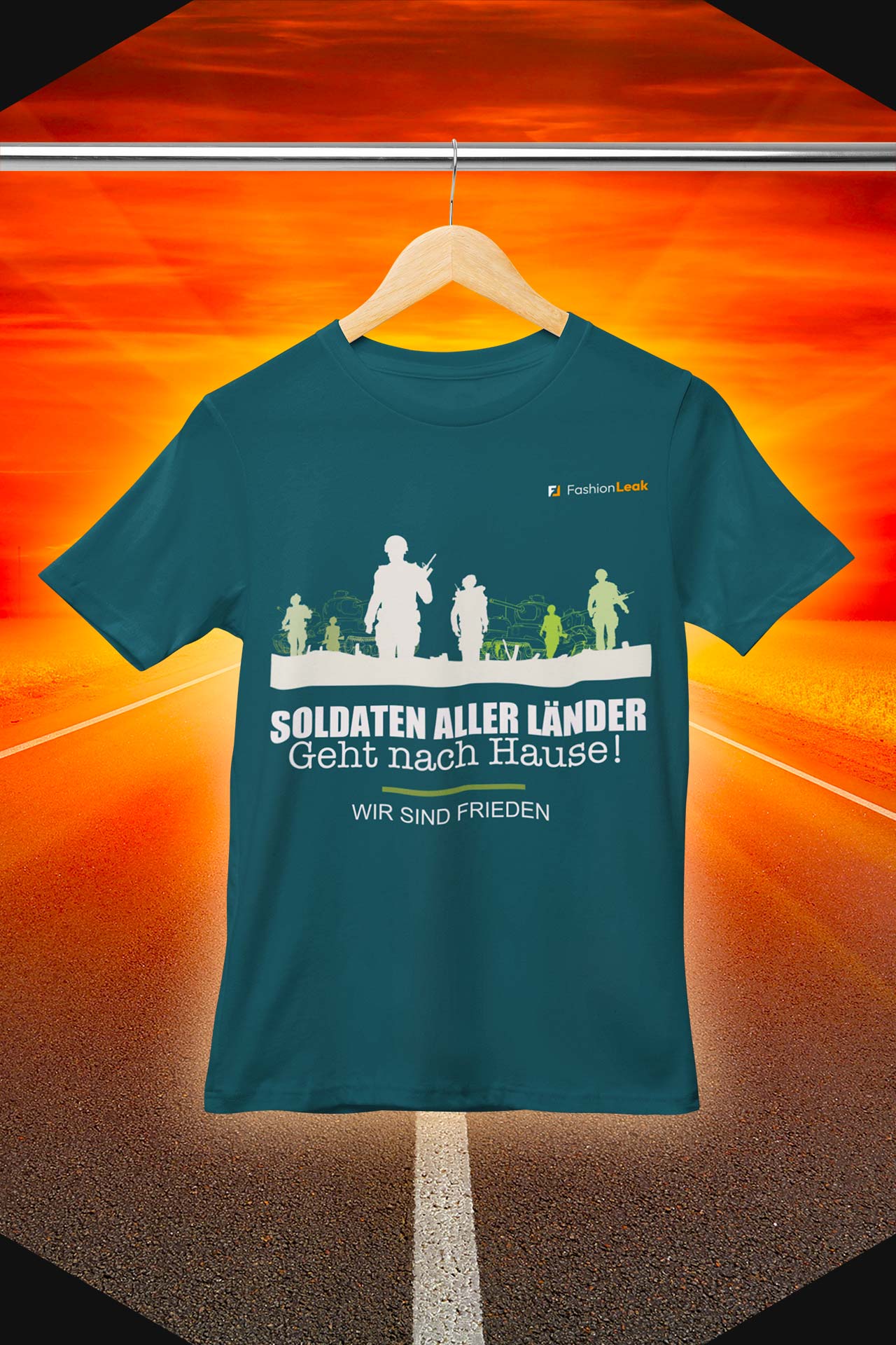 UnisexLeak T-Shirt (Normalfit) - Freedom-Seeker