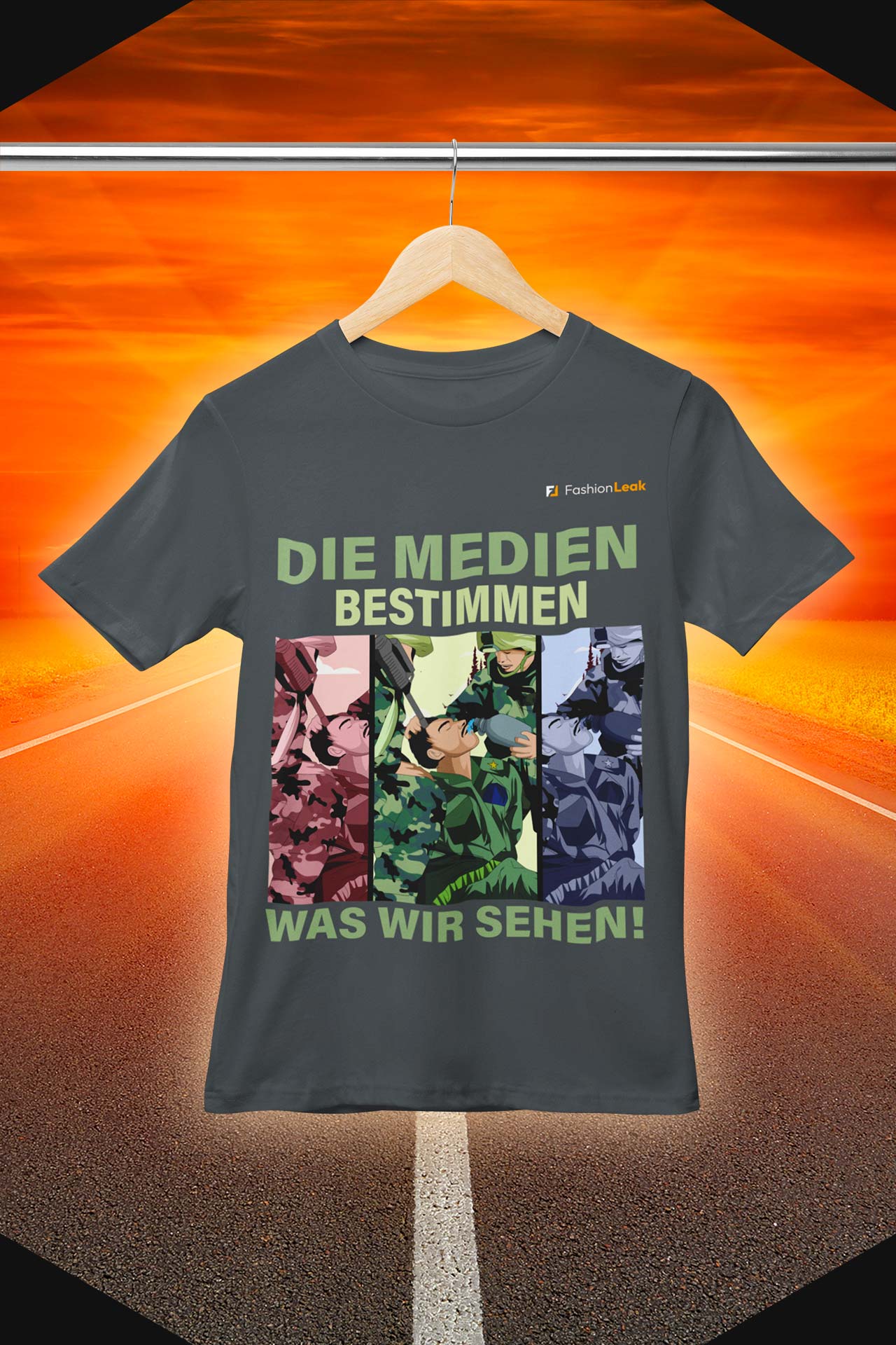 UnisexLeak T-Shirt (Normalfit) - The Brainwasher