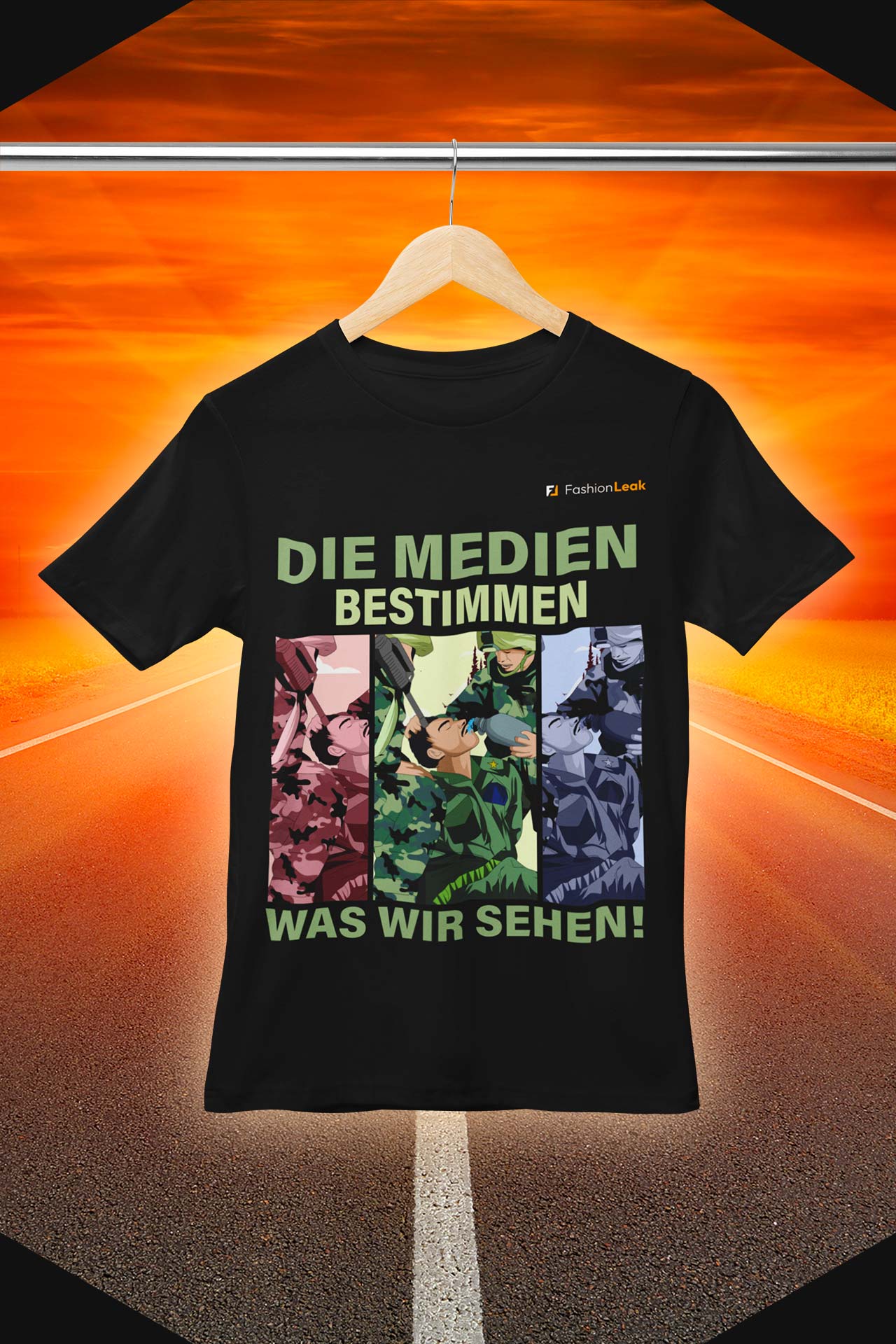 UnisexLeak T-Shirt (Normalfit) - The Brainwasher