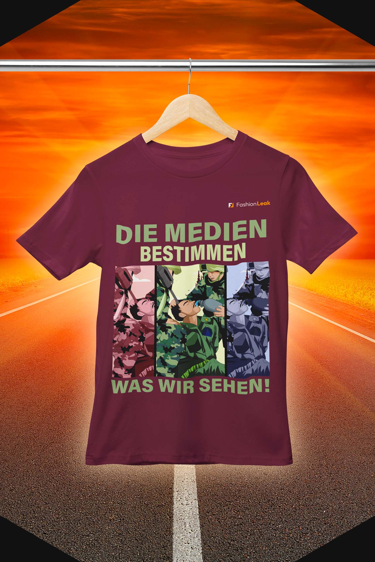 UnisexLeak T-Shirt (Normalfit) - The Brainwasher