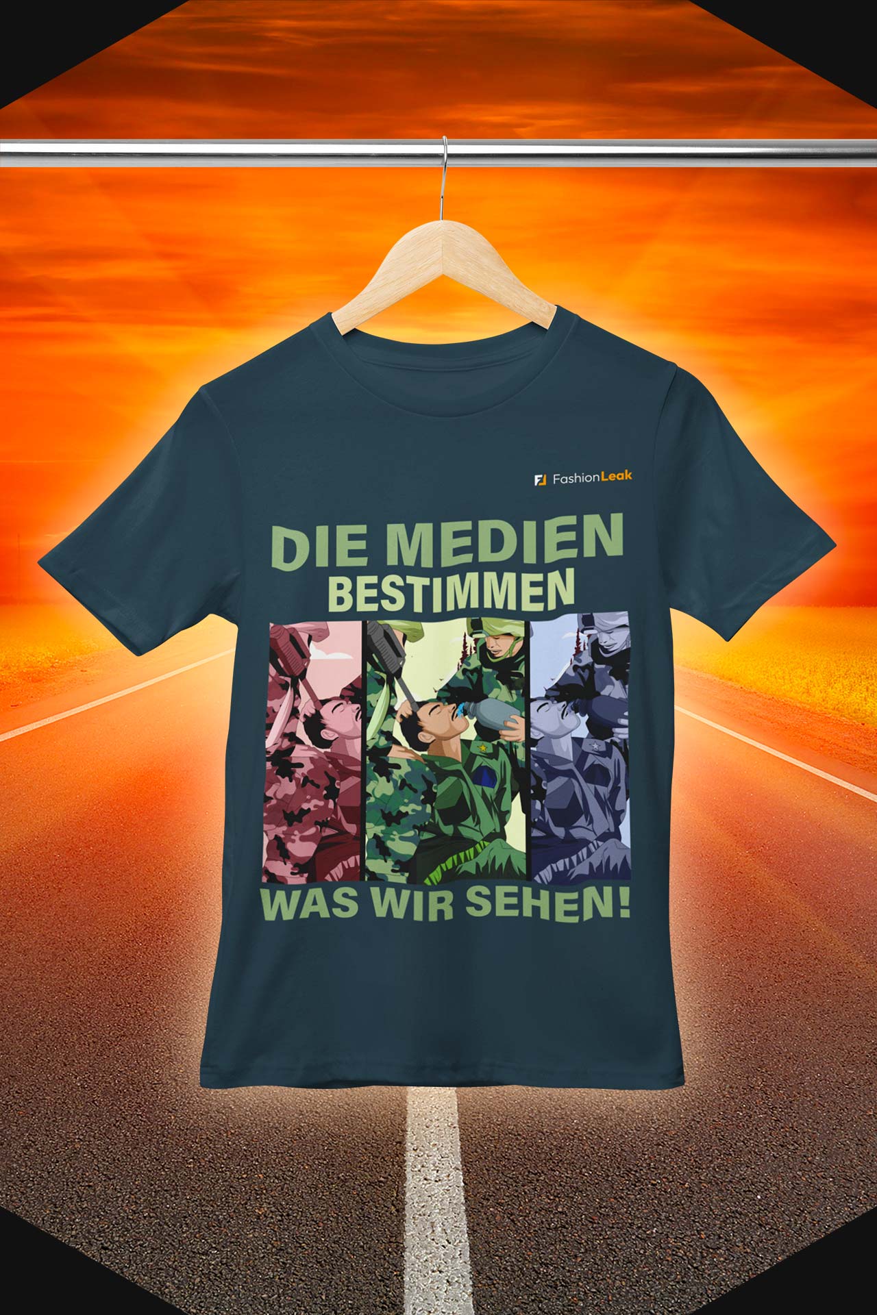 UnisexLeak T-Shirt (Normalfit) - The Brainwasher