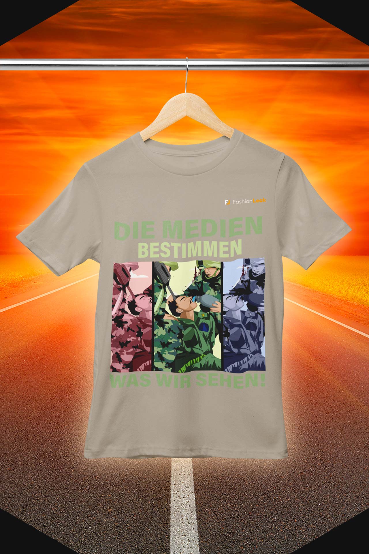 UnisexLeak T-Shirt (Normalfit) - The Brainwasher