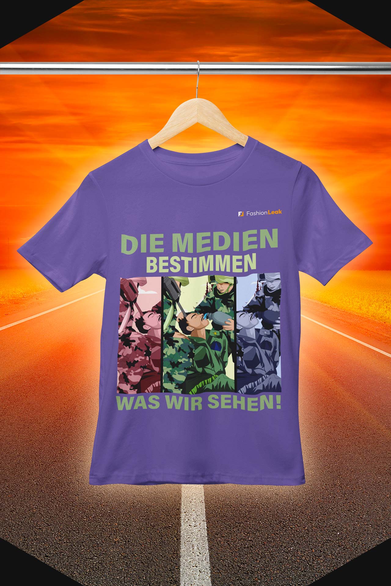 UnisexLeak T-Shirt (Normalfit) - The Brainwasher