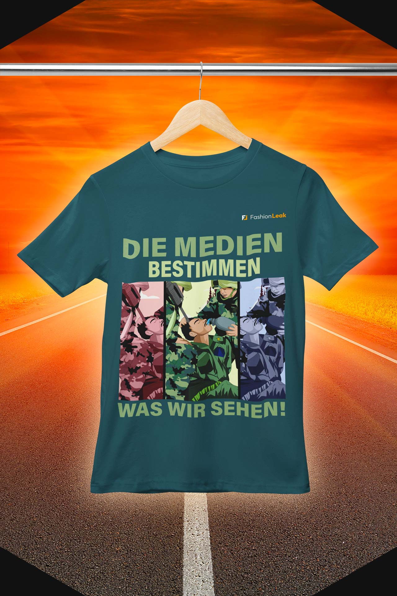 UnisexLeak T-Shirt (Normalfit) - The Brainwasher