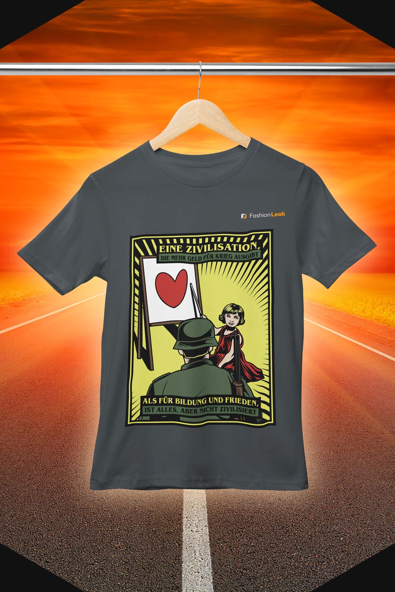 UnisexLeak T-Shirt (Normalfit) - The Civilizer