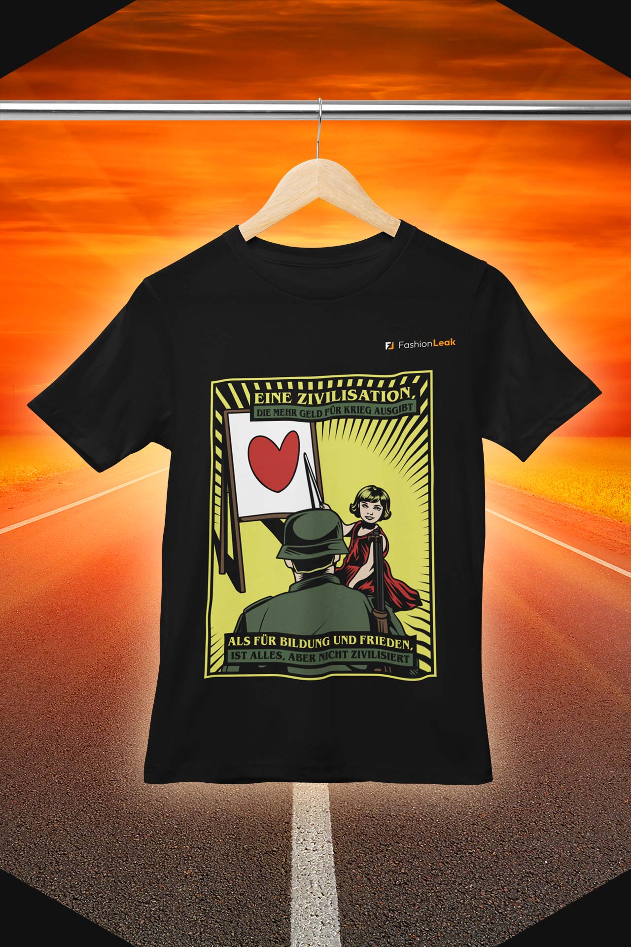 UnisexLeak T-Shirt (Normalfit) - The Civilizer