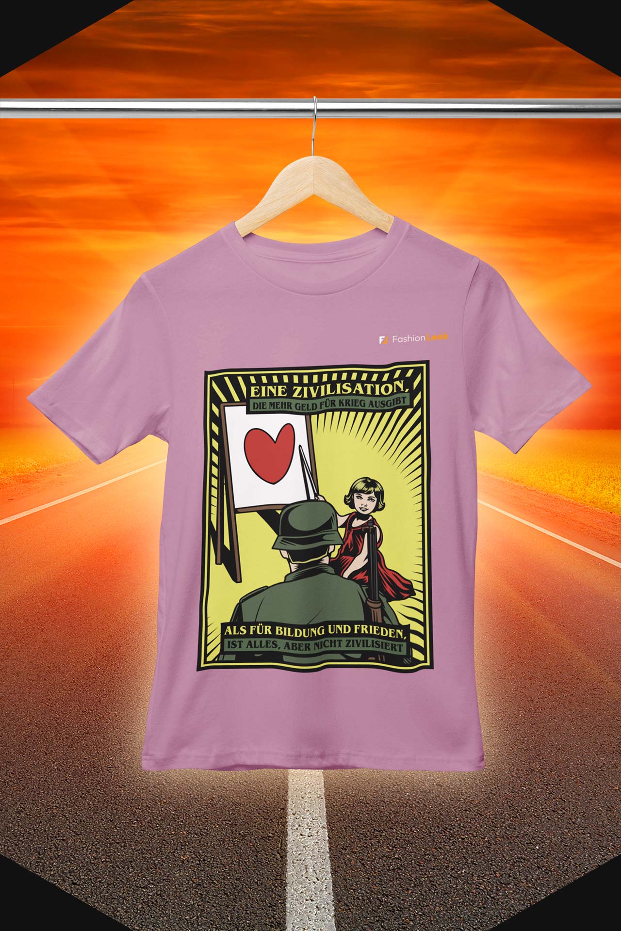 UnisexLeak T-Shirt (Normalfit) - The Civilizer