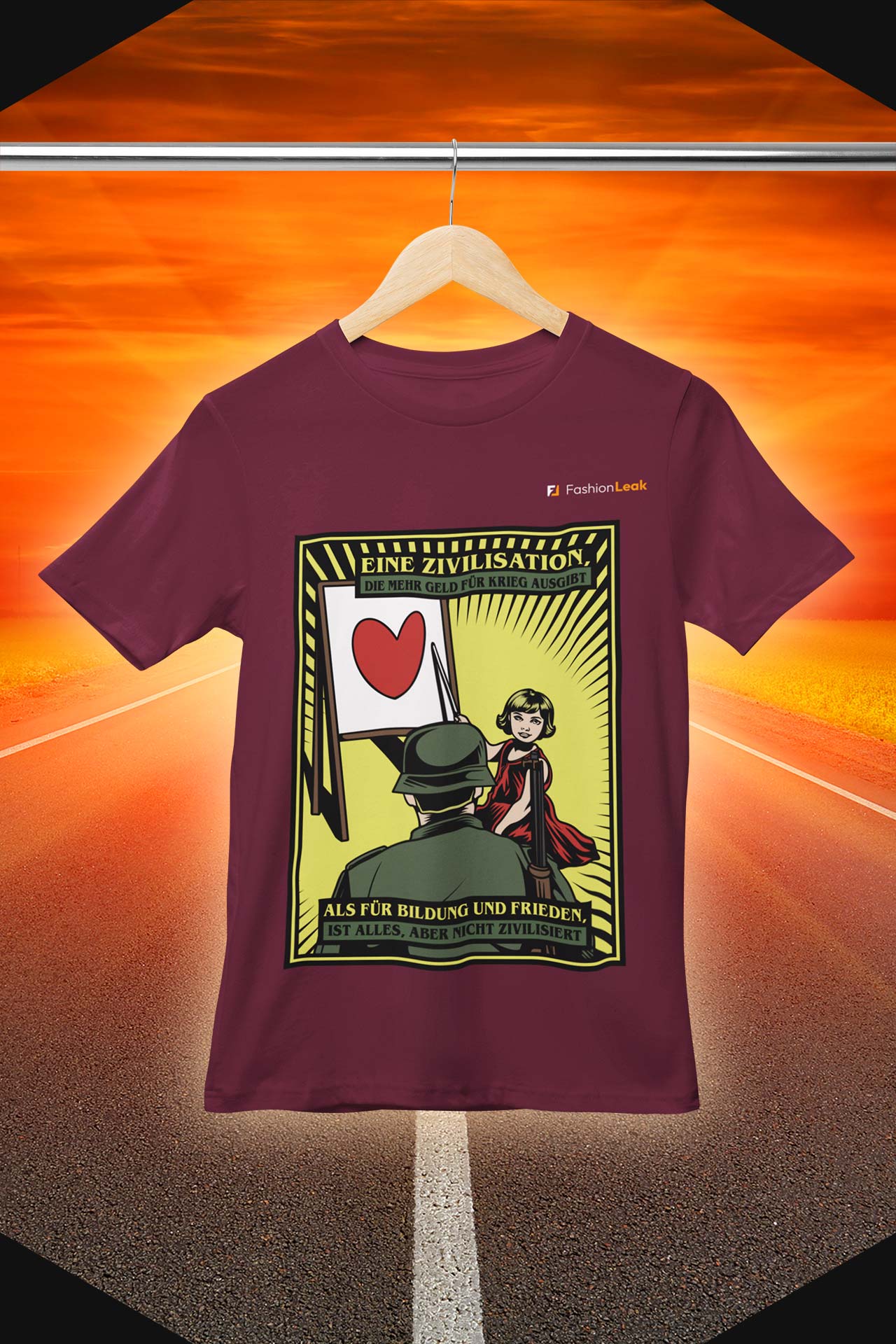 UnisexLeak T-Shirt (Normalfit) - The Civilizer