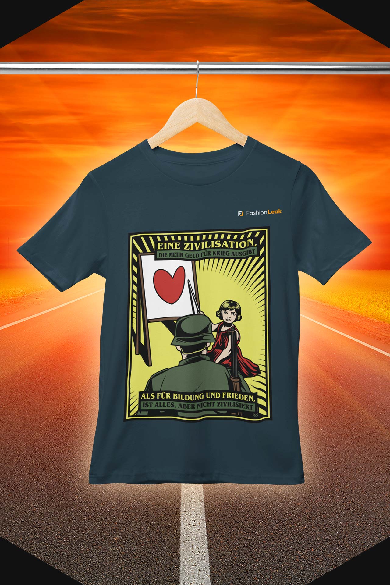 UnisexLeak T-Shirt (Normalfit) - The Civilizer