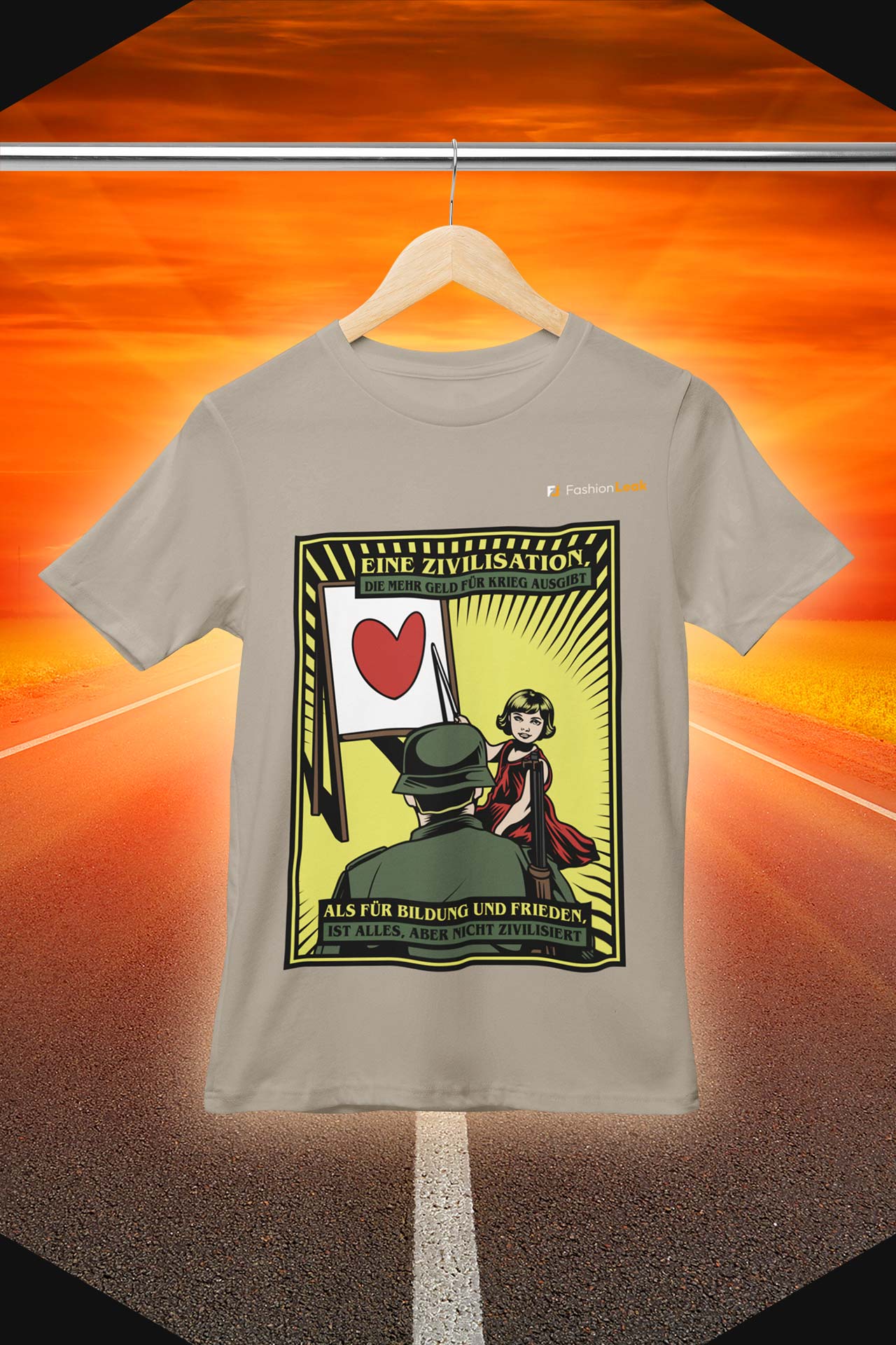 UnisexLeak T-Shirt (Normalfit) - The Civilizer