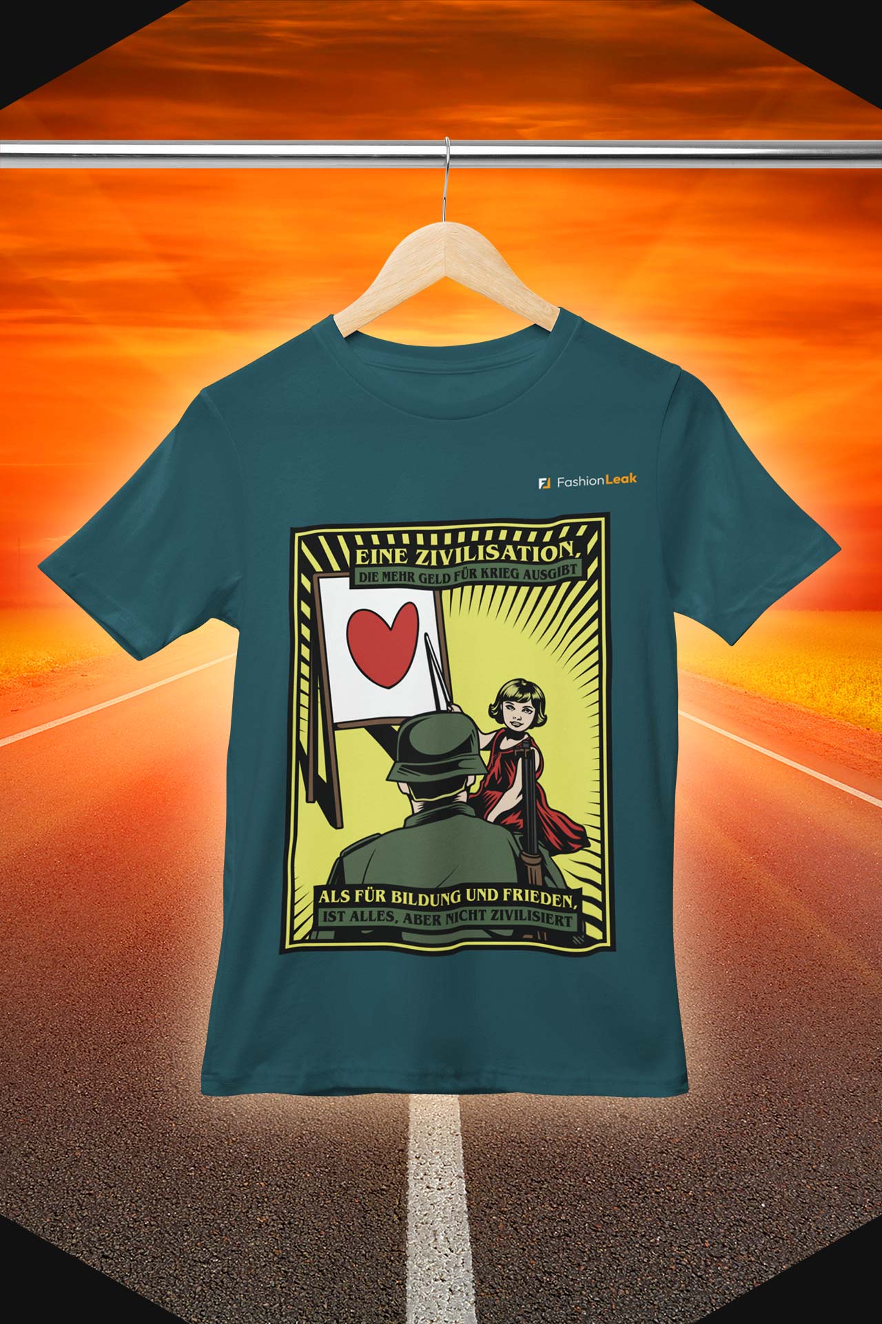 UnisexLeak T-Shirt (Normalfit) - The Civilizer