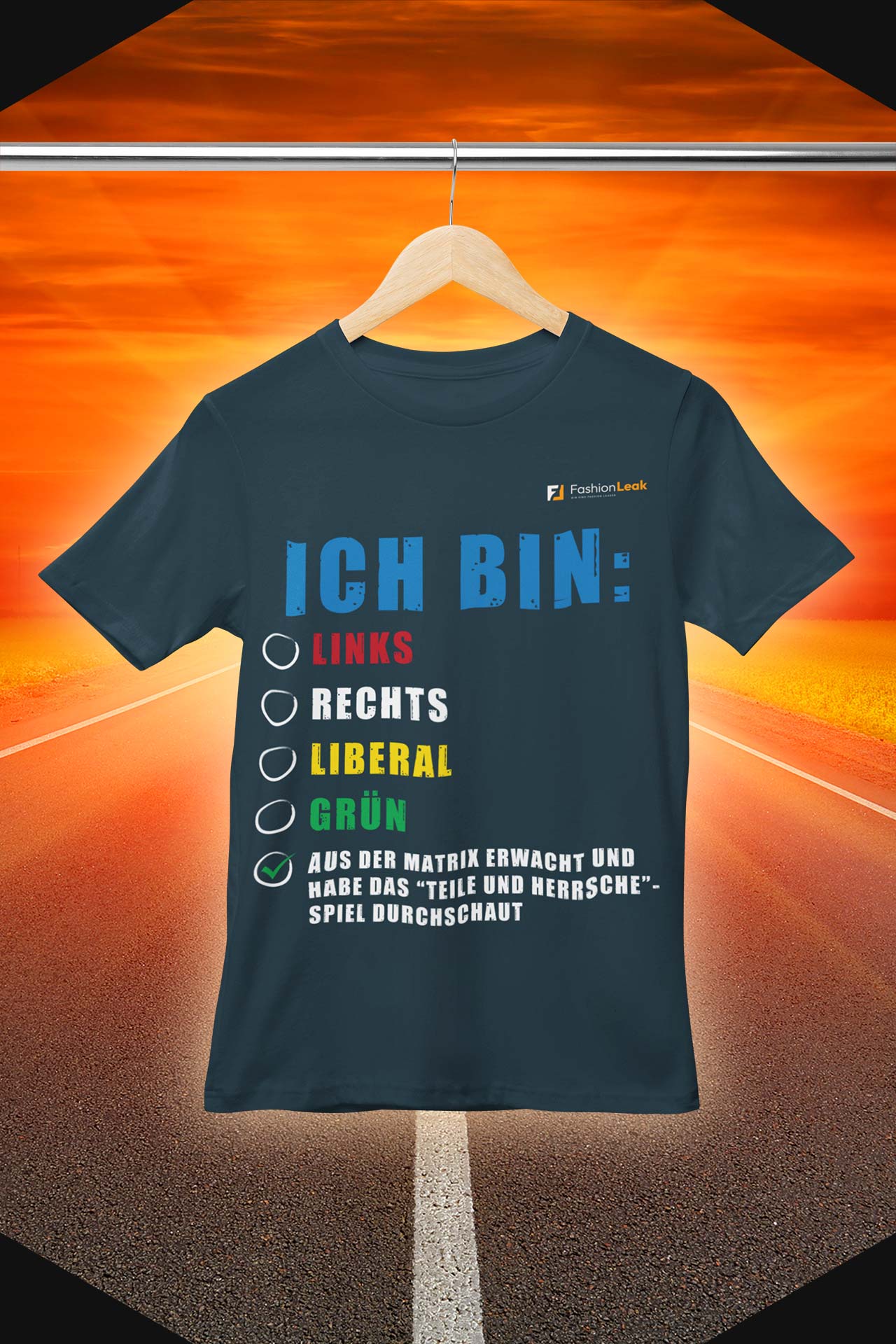 UnisexLeak T-Shirt (Normalfit) - The Matrixxer