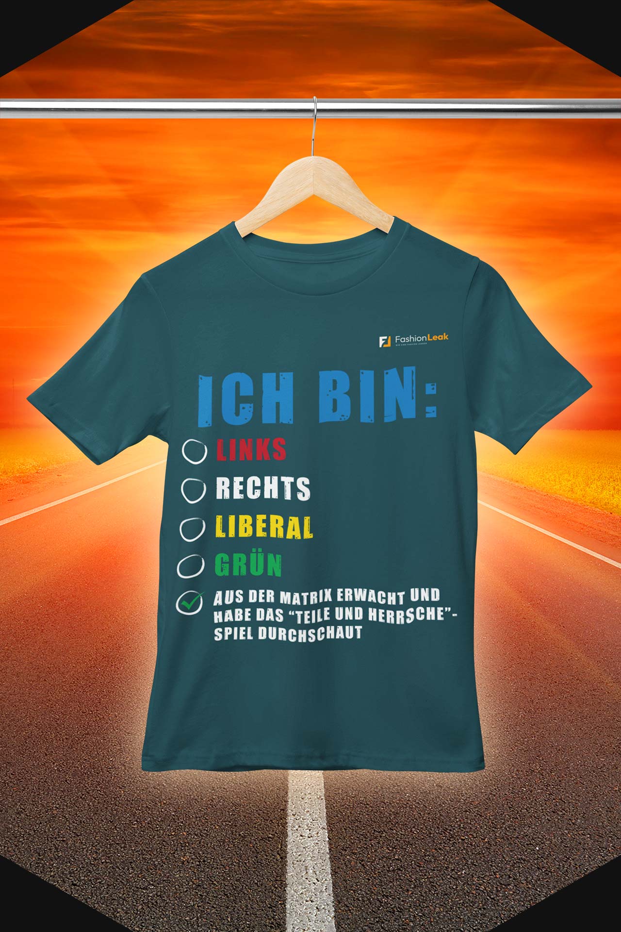 UnisexLeak T-Shirt (Normalfit) - The Matrixxer